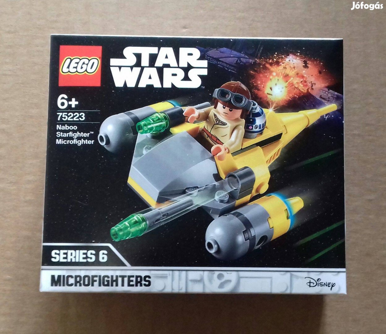 Sokféle Microfighter: bontatlan Star Wars LEGO 75223 Naboo Starfighter