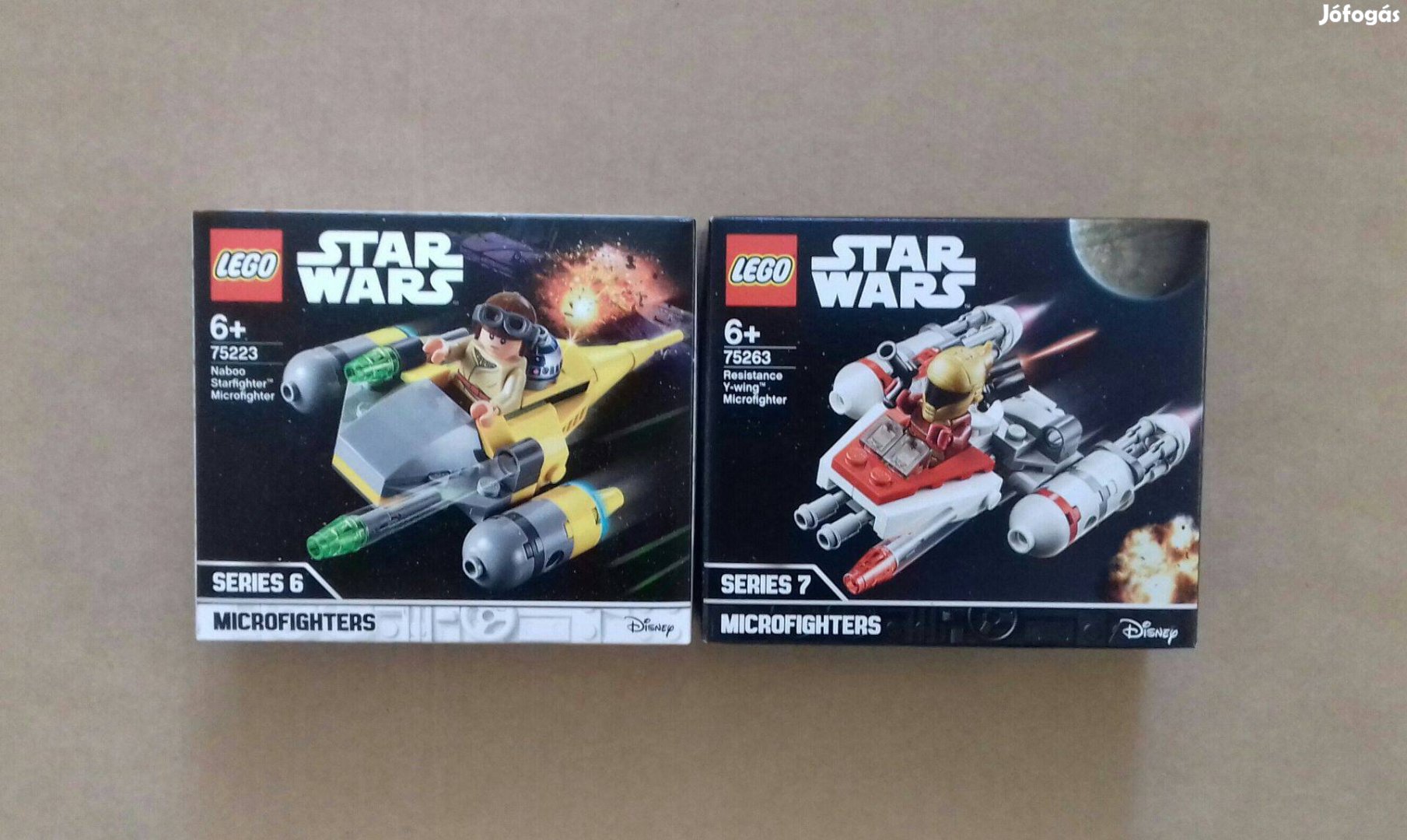 Sokféle Microfighter: bontatlan Star Wars LEGO 75223 + 75263 Fox.árban