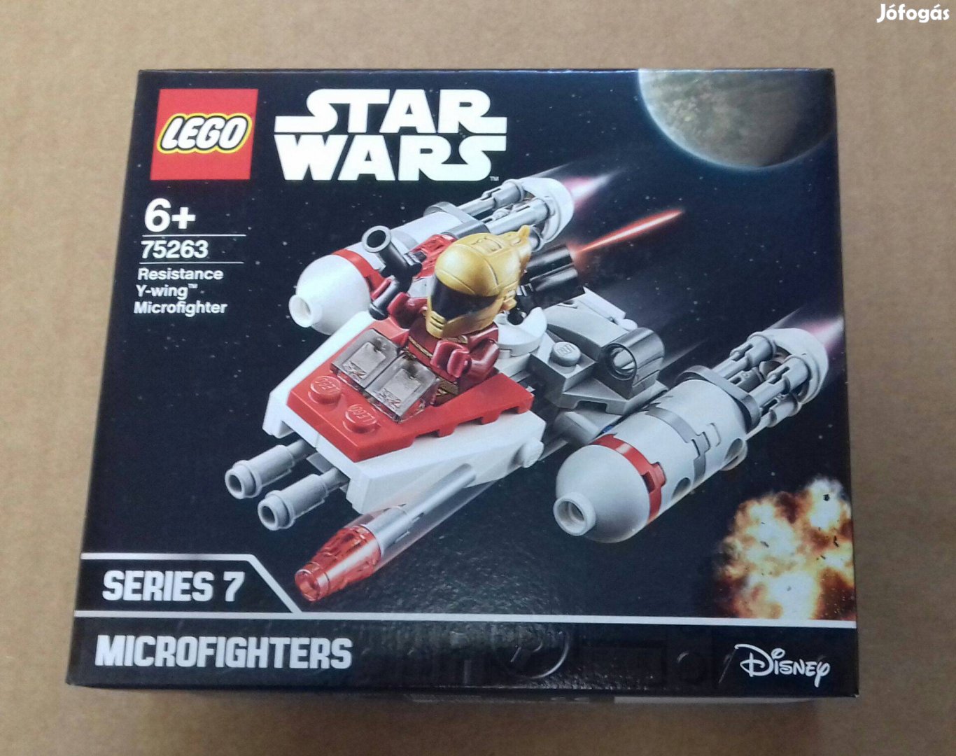 Sokféle Microfighter: bontatlan Star Wars LEGO 75263 Y-wing Fox.azárba