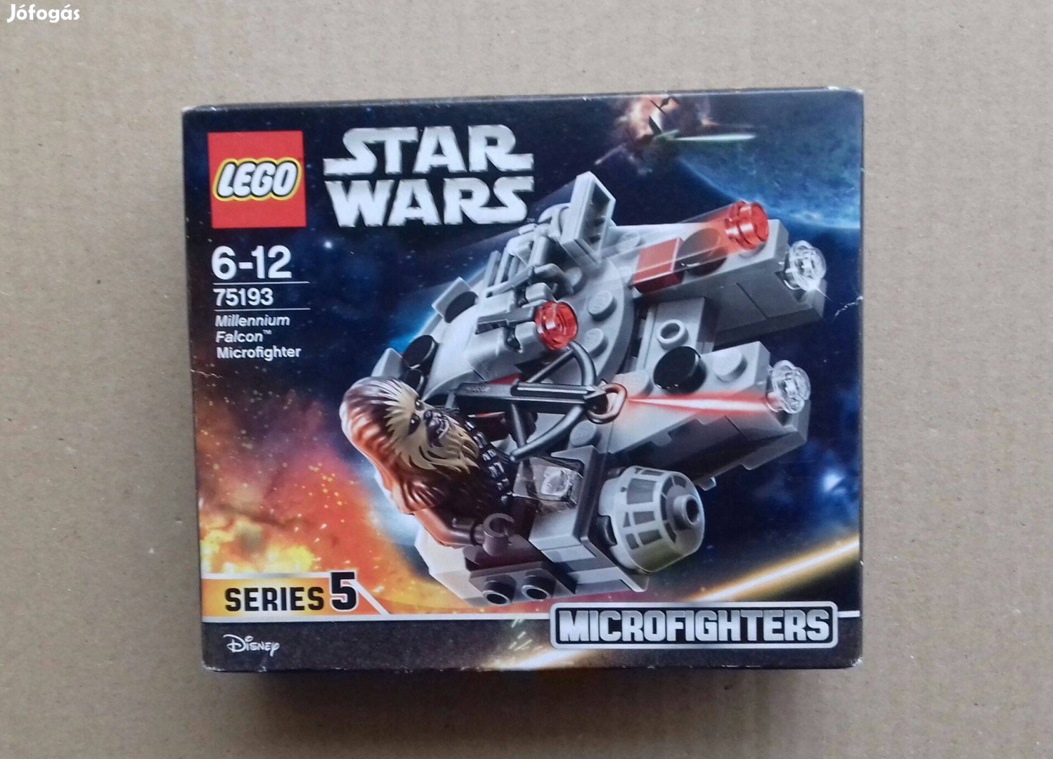 Sokféle Microfighter: új Star Wars LEGO 75193 Millennium Falcon utánvé