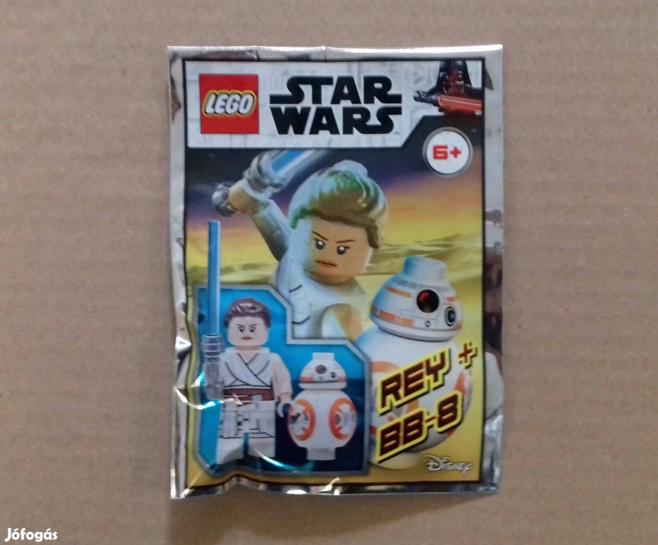 Sokféle minifigura: Star Wars LEGO Rey + BB-8 75328 75187 +50-féle ily