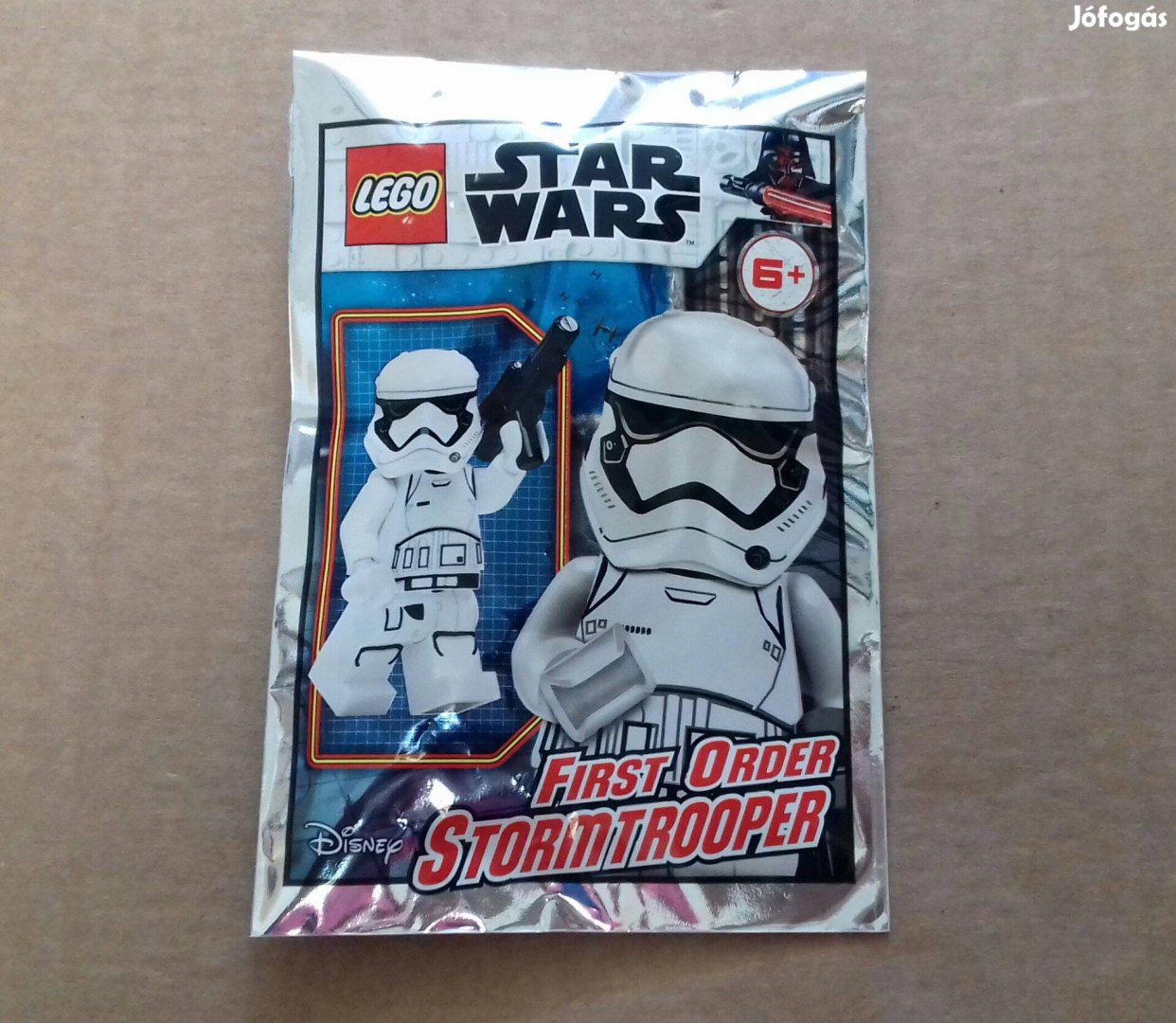Sokféle minifigura: bontatlan Star Wars LEGO Első rendi rohamosztagos