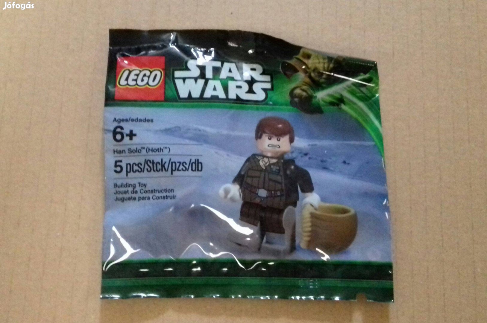 Sokféle minifigura: új Star Wars LEGO 5001621 Han Solo a Hoth-on sapka