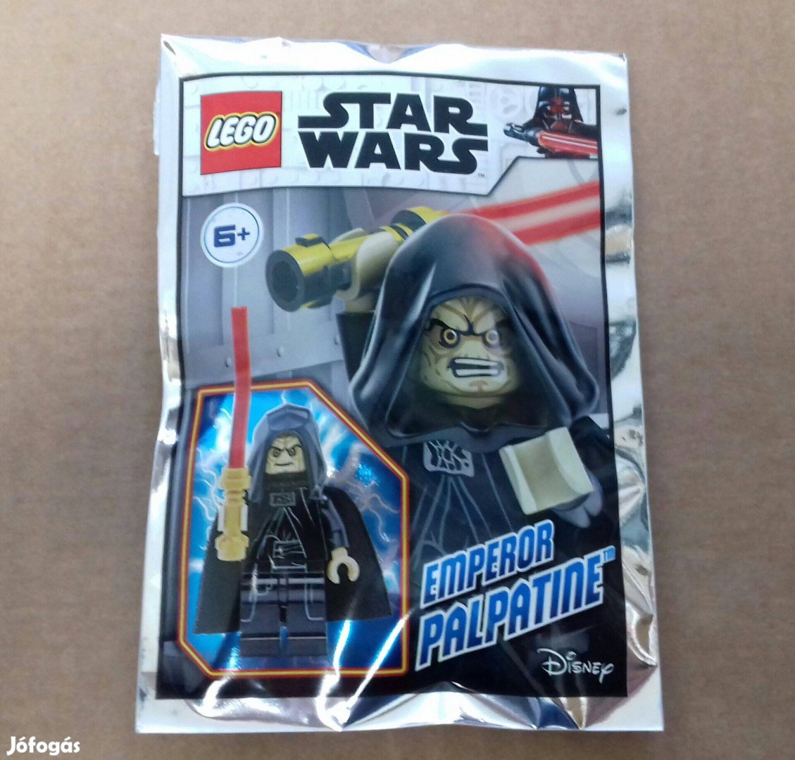 Sokféle minifigura: új Star Wars LEGO Palpatin Palpatine császár Foxár