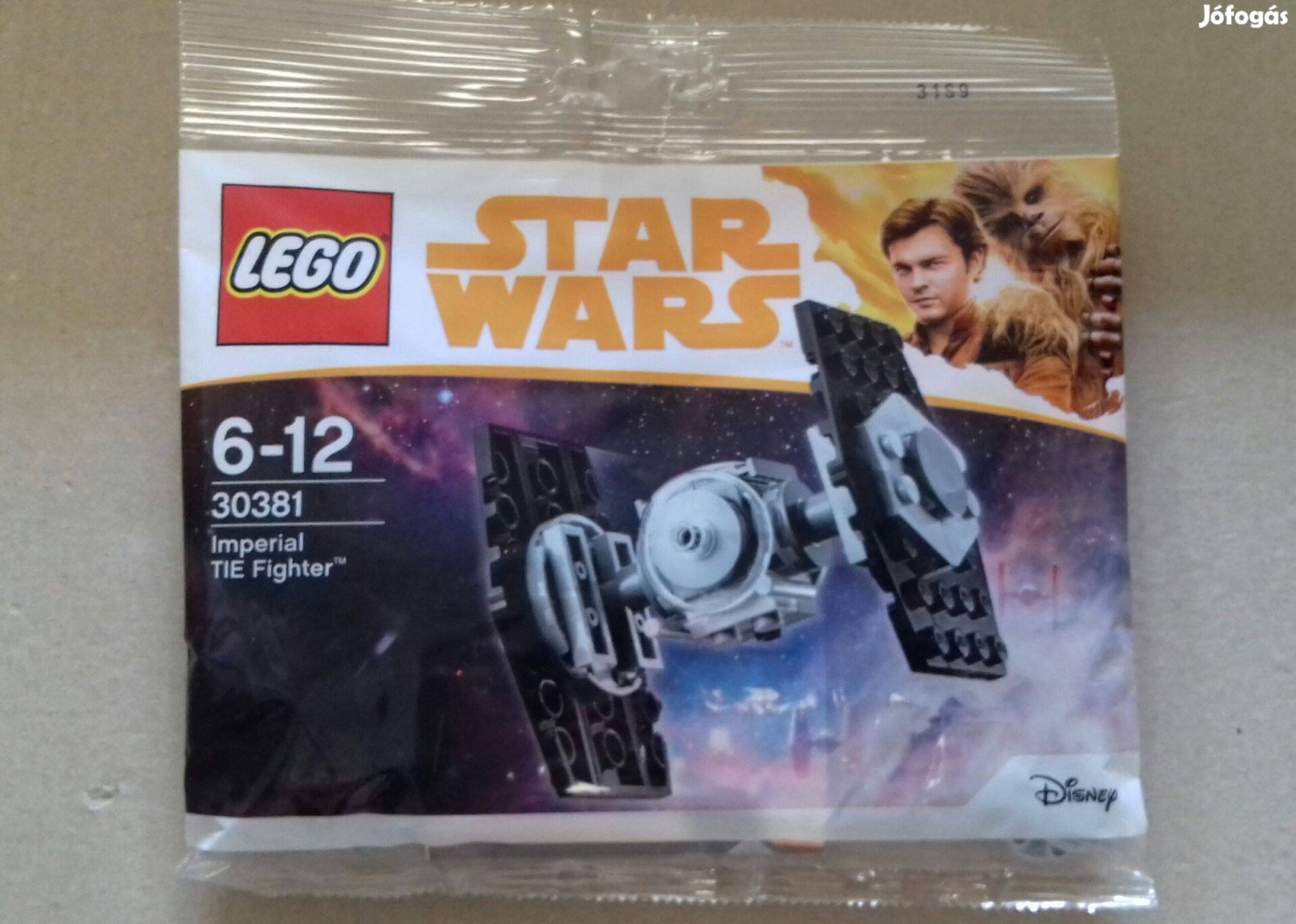 Sokféle zacskós: új Star Wars LEGO 30381 Imperial TIE Fighter. Utánvé