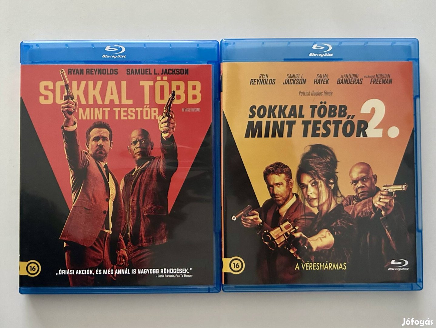 Sokkal több mint testőr 1-2 blu-ray 