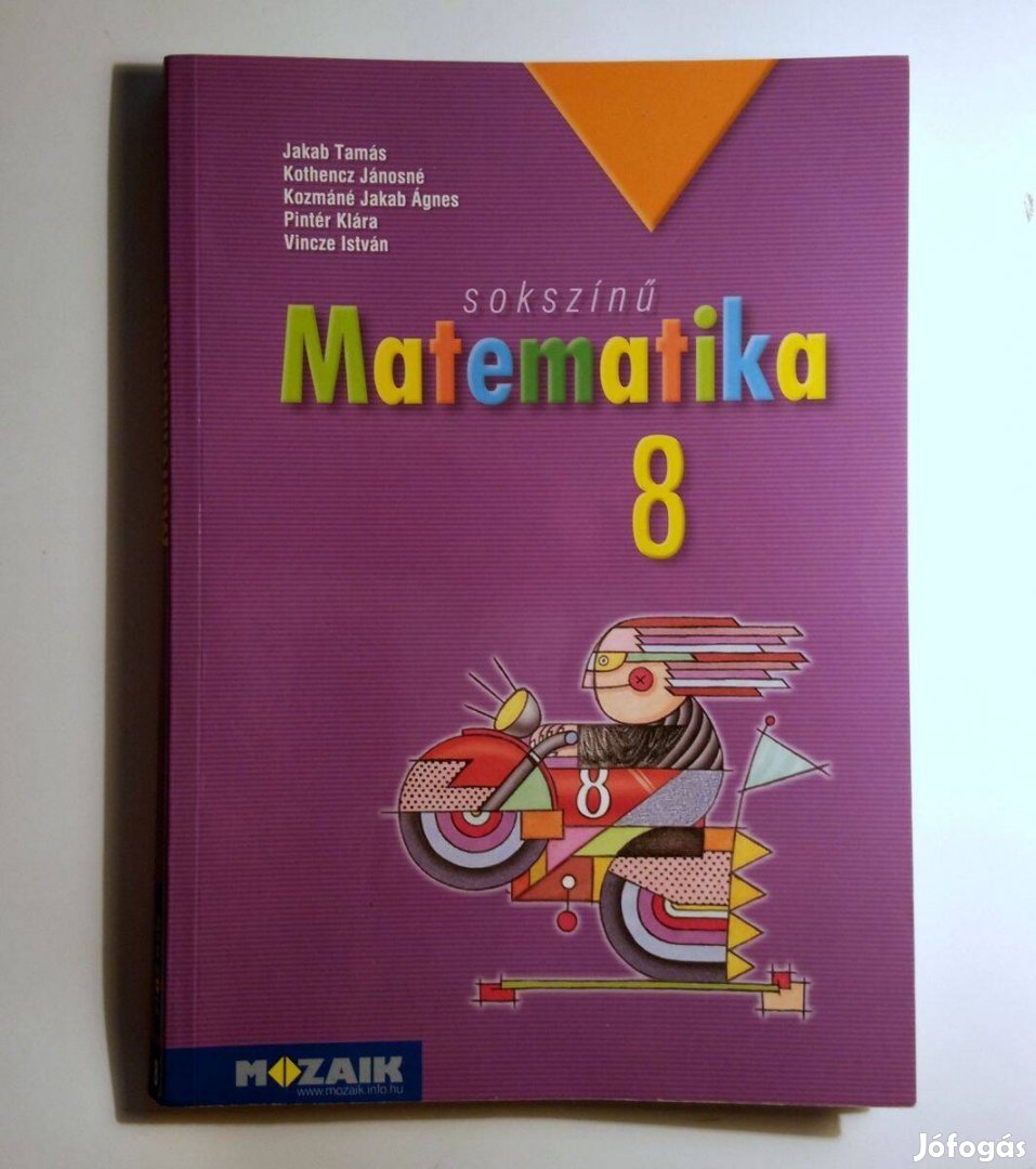 Sokszínű Matematika 8. (tankönyv) 2014 (7kép+tartalom)