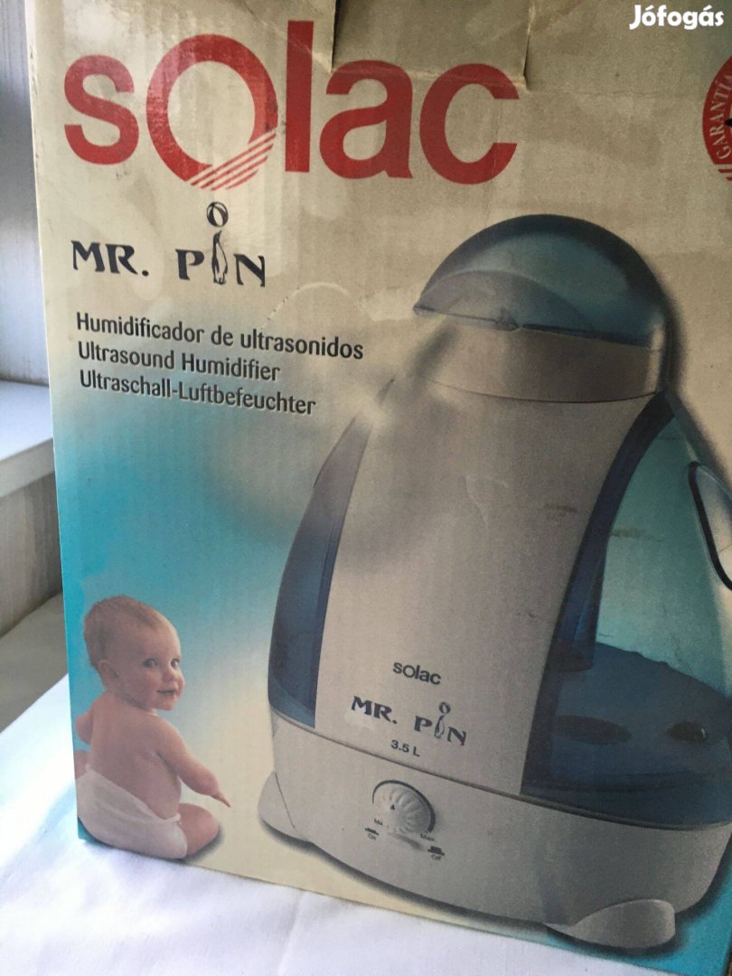 Solac Mr. Pin ultrahangos párásító eladó