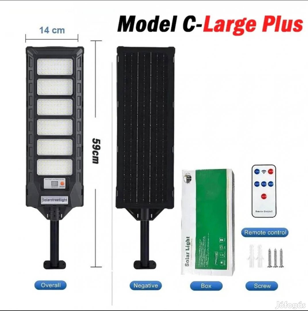 Solar led utcai lámpa