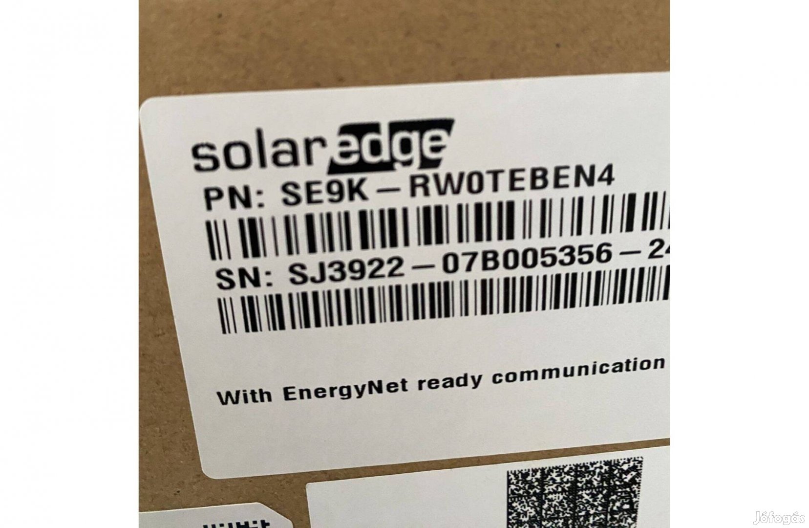 Solaredge SE9Krw0Teben4 napelemes inverter originál dobozos + ajándék