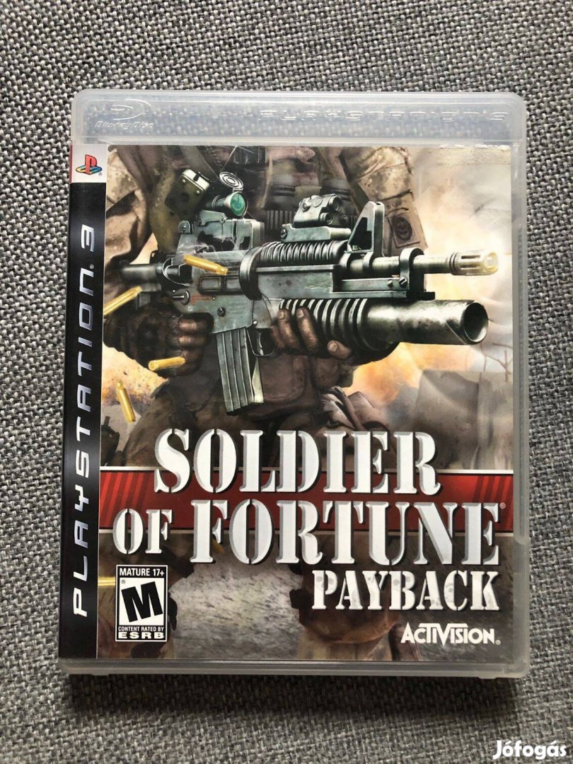 Soldier of Fortune Payback Ps3 Playstation 3 játék