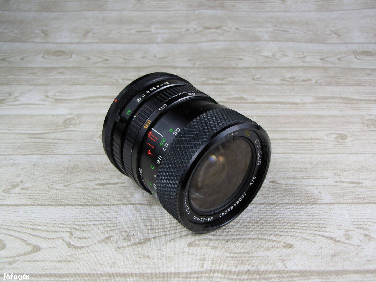 Soligor 28-55 mm 1:3.3-4.5 objektív - Canon FD csatlakozással