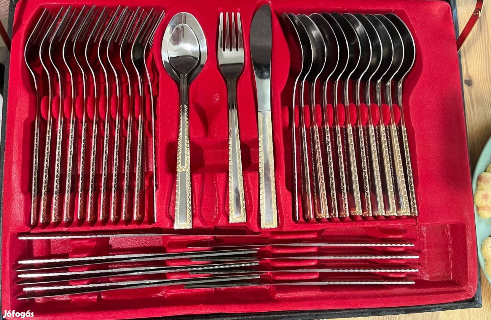 Solingen 12 személyes vintage német étkészlet
