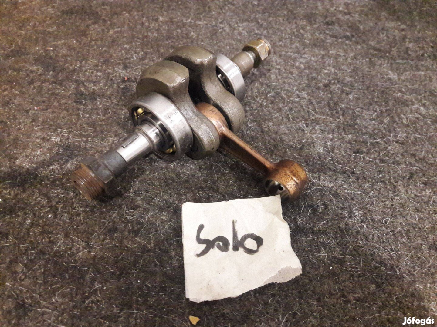 Solo 410 permetező gyári főtengely szett