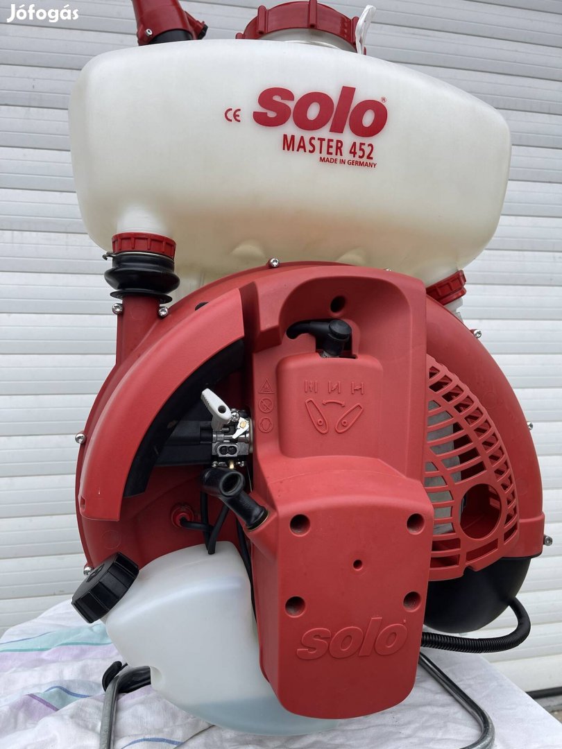 Solo 452 profi benzinmotoros permetező eladó,