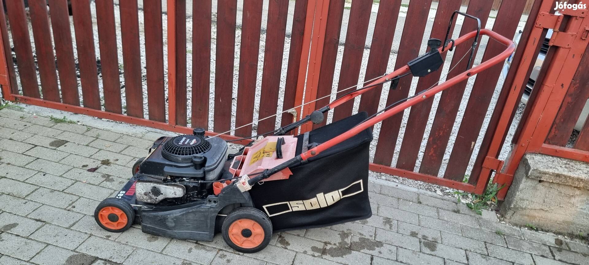 Solo 582 B német Briggs&Stratton 40cm 4.5Le benzinmotoros fűnyíró