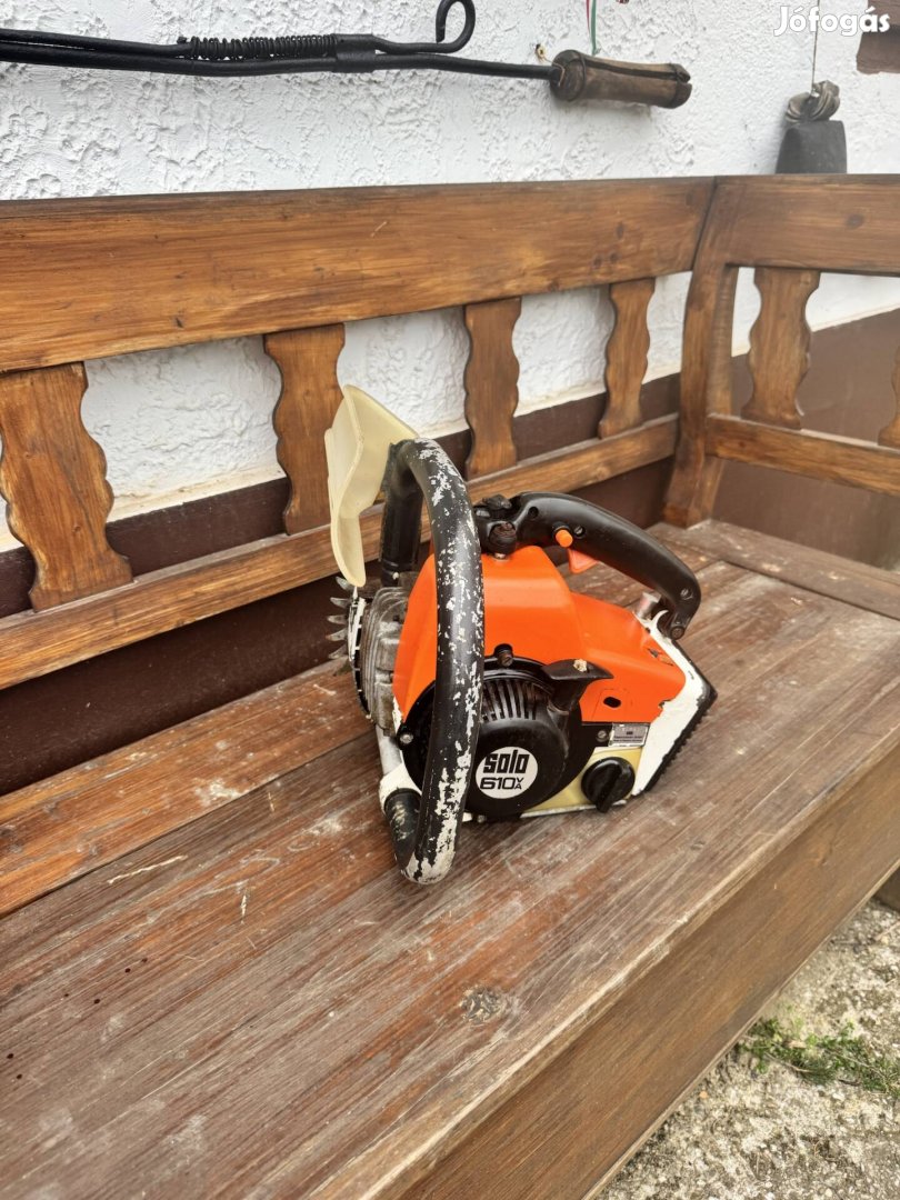 Solo 610 AV Motorfuresz Lancfuresz Veterán Régi