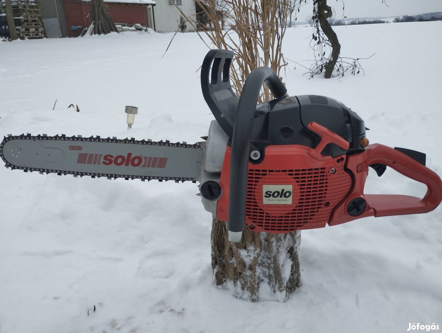 Solo 665 láncfűrész Stihl, Husqvarna