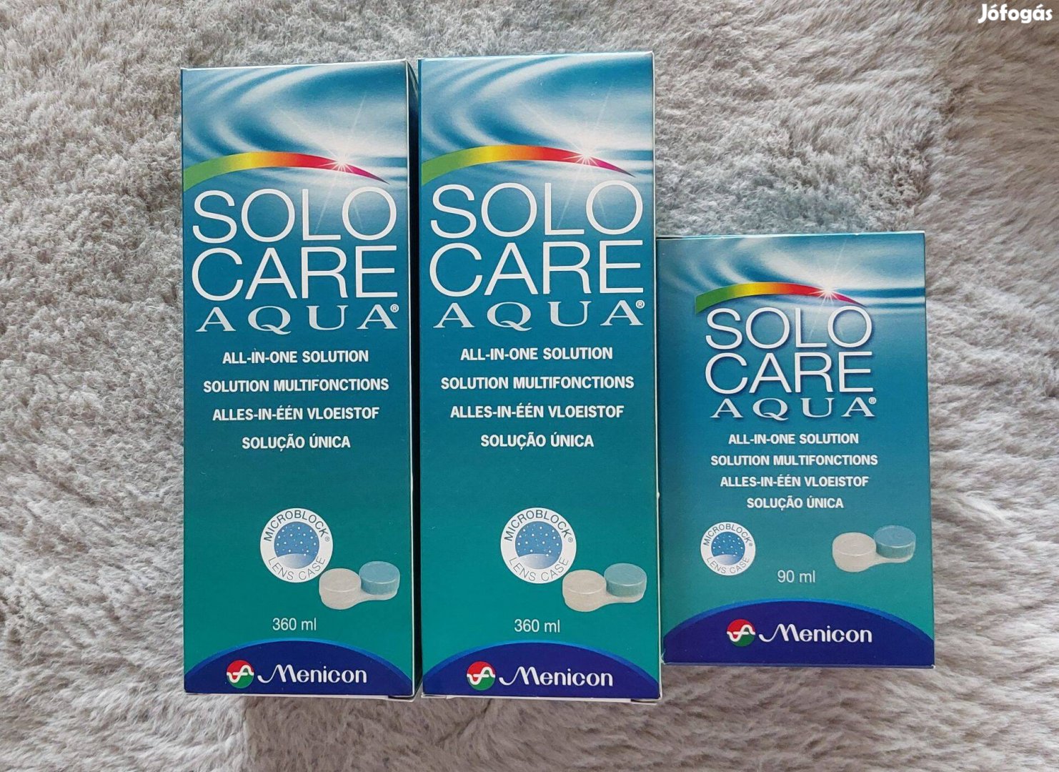 Solo-Care Aqua - Kontaktlencse folyadék csomag
