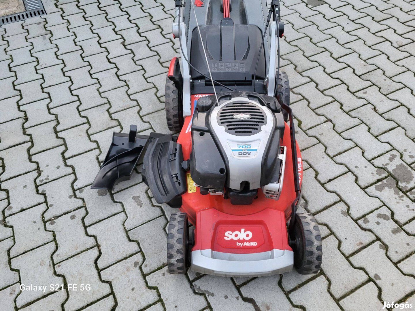 Solo Briggs motoros - önjárógyűjtősmulcsozós fűnyíró