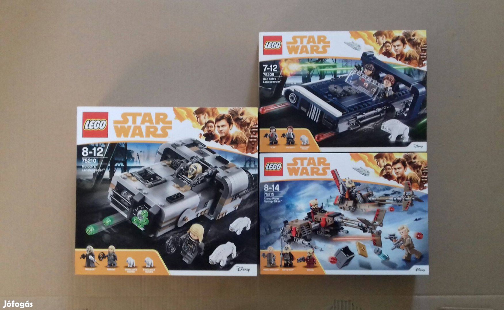 Solo : bontatlan Star Wars LEGO 75209 + 75210 + 75215 Cloud Foxp.árba