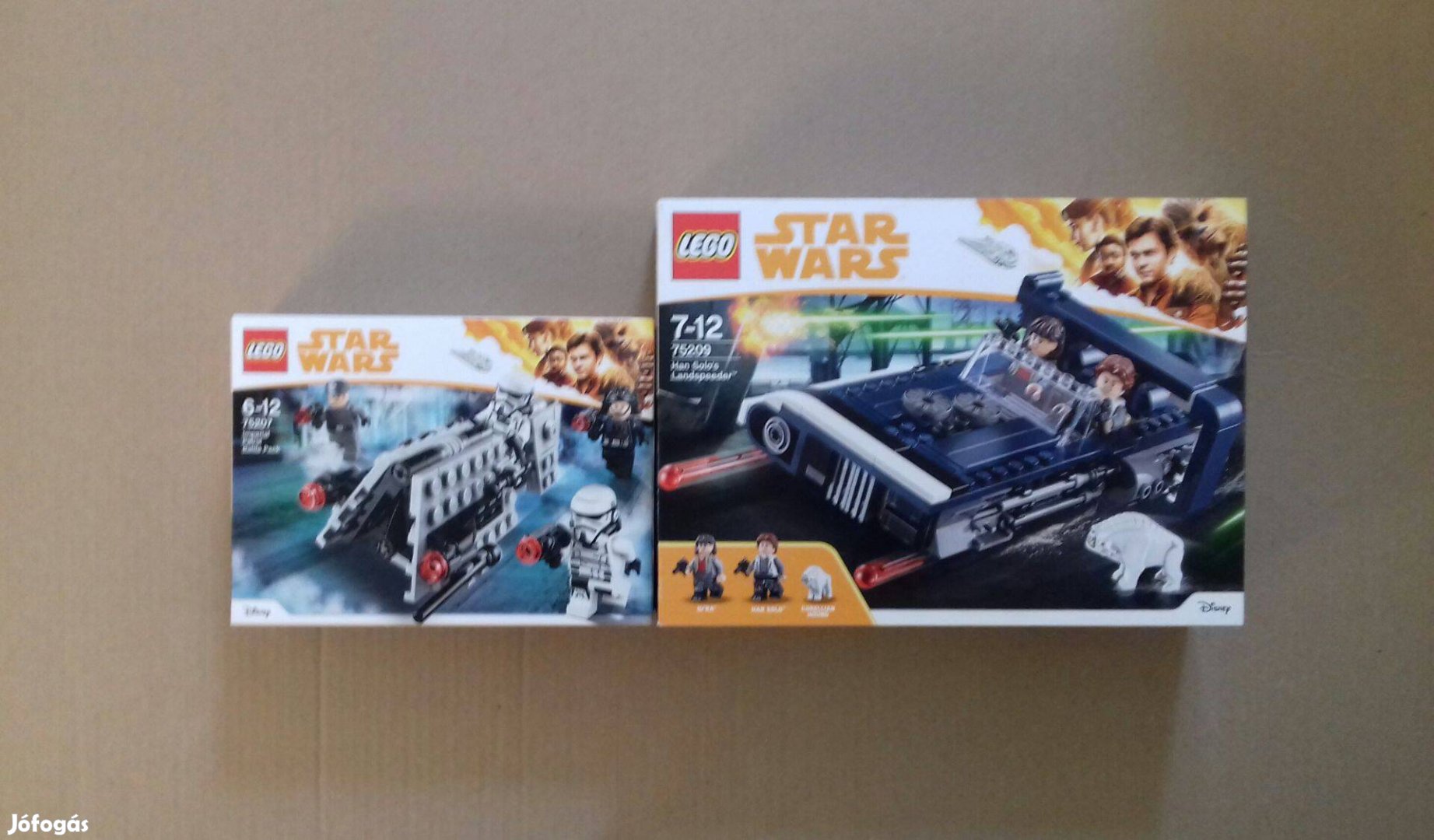 Solo: bontatlan Star Wars LEGO 75207 Járőr + 75209 Solo siklója Fox.ár