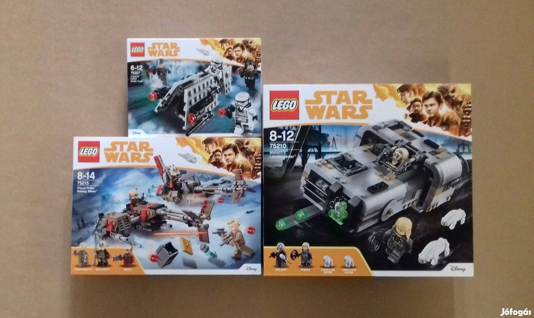 Solo: bontatlan Star Wars LEGO 75207 + 75210 + 75215 Cloud Fox.az árba