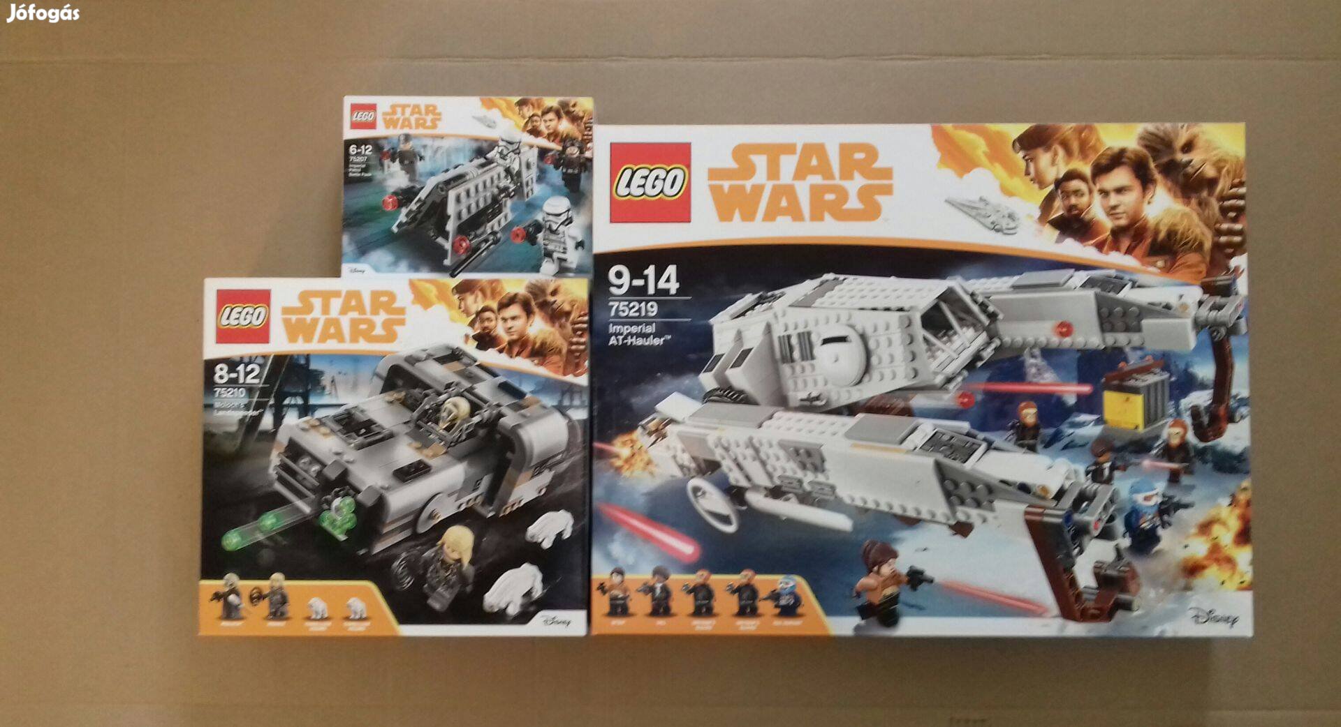 Solo bontatlan Star Wars LEGO 75207 Járőr + 75210 + 75219 Fox.az árban