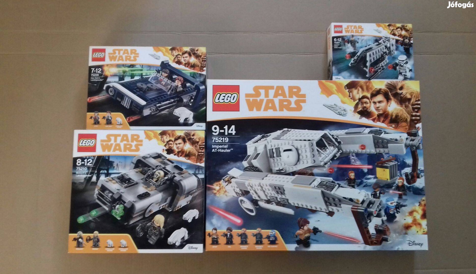 Solo bontatlan Star Wars LEGO 75207 + 75209 + 75210 + 75219 Fox.azárba