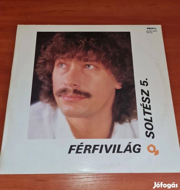 Soltész Rezső - Férfivilág; LP, Vinyl, bakelit