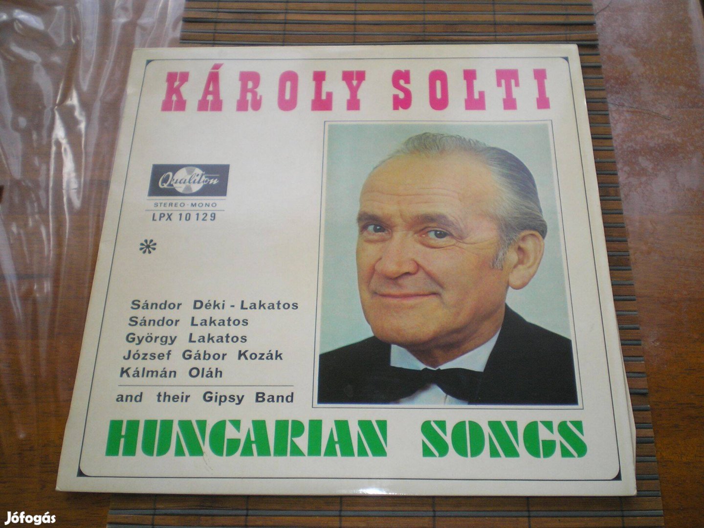 Solti Károly - Magyar nóták bakelit lemez hibátlan állapot