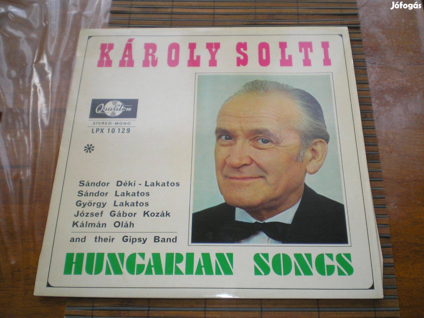 Solti Károly - Magyar nóták bakelit lemez hibátlan állapot