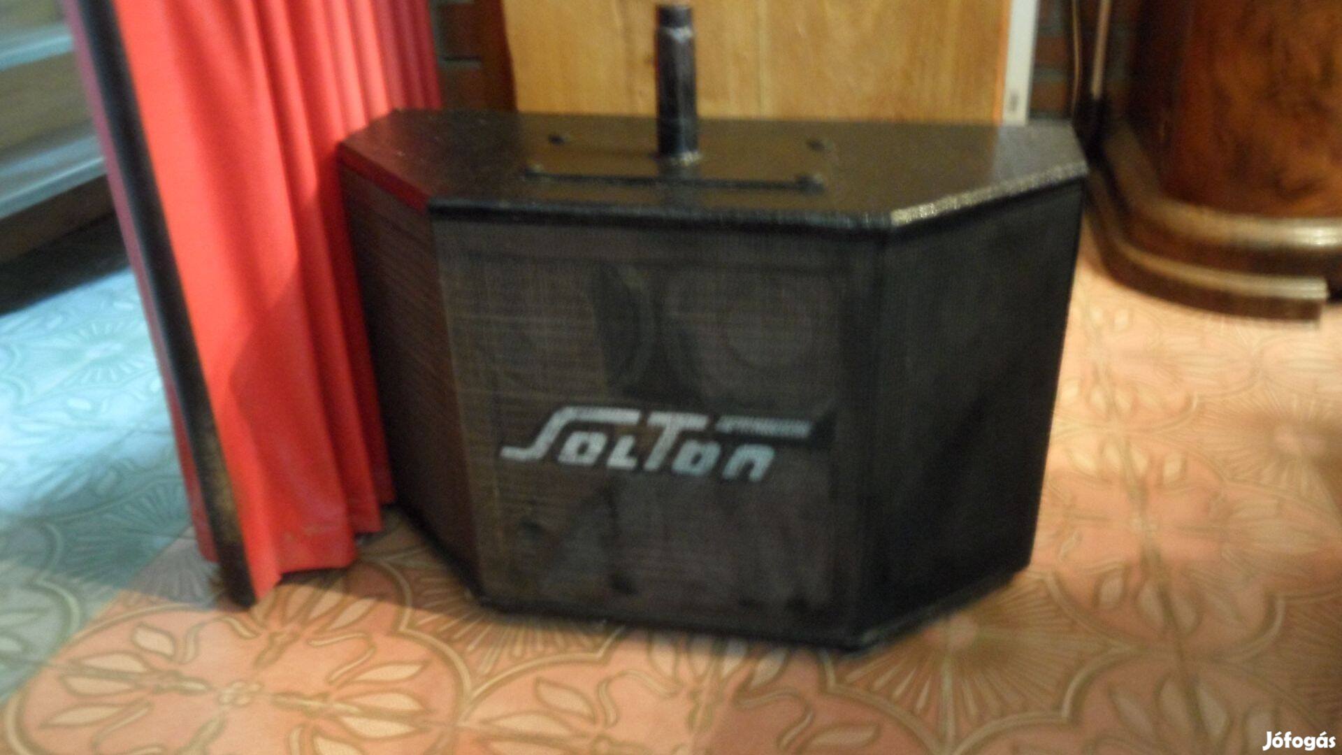 Solton német ipari hangfal tölcséres több betétes
