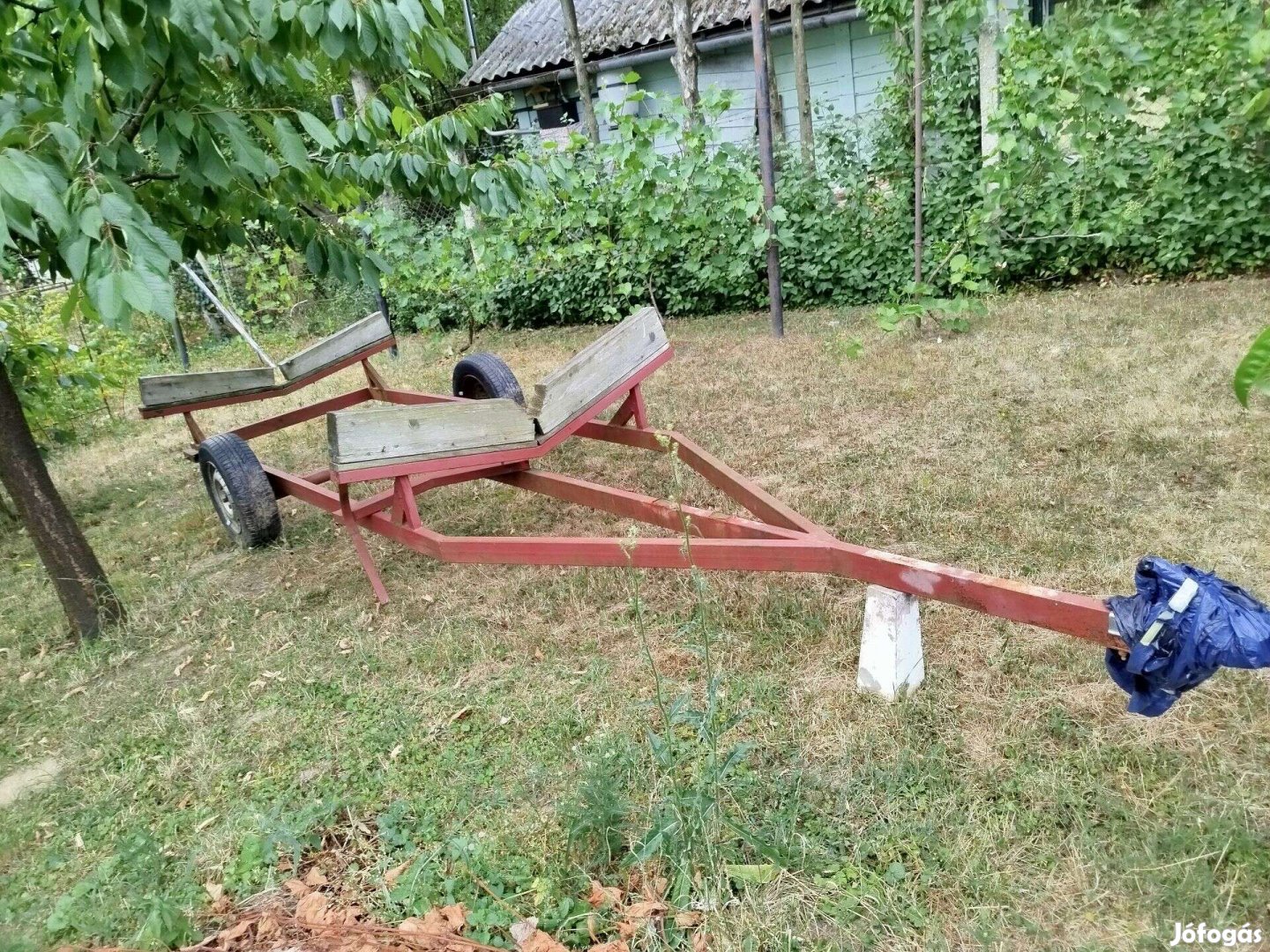 Sólyakocsi hajószállító utánfutó