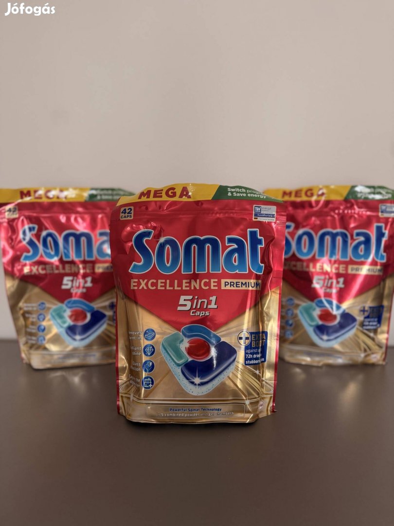Somat mosogatógép kapszula 3csomag 42caps