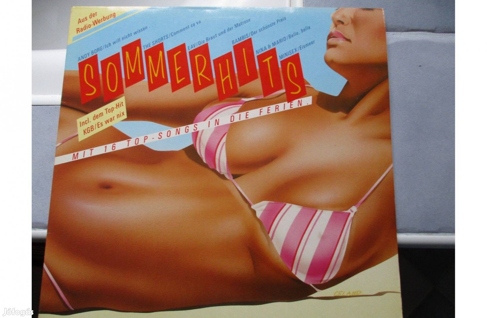 Sommerhits diszkóválogatás bakelit hanglemez eladó