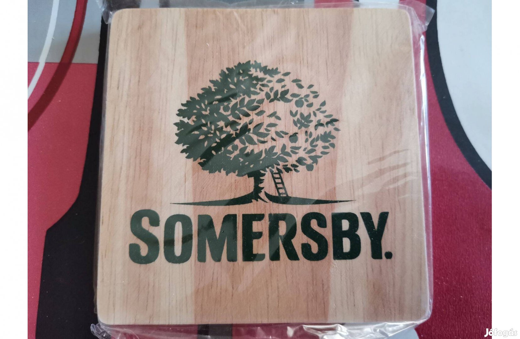 Sommersby 10db-os poháralátét csomag fából: új bontatlan