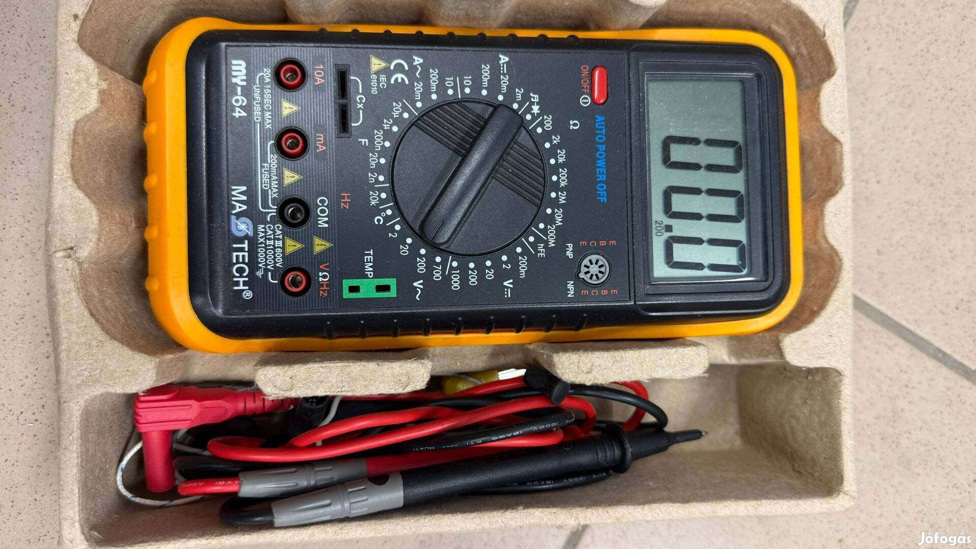 Somogyi Electronic Multiméter digitális SMA 64
