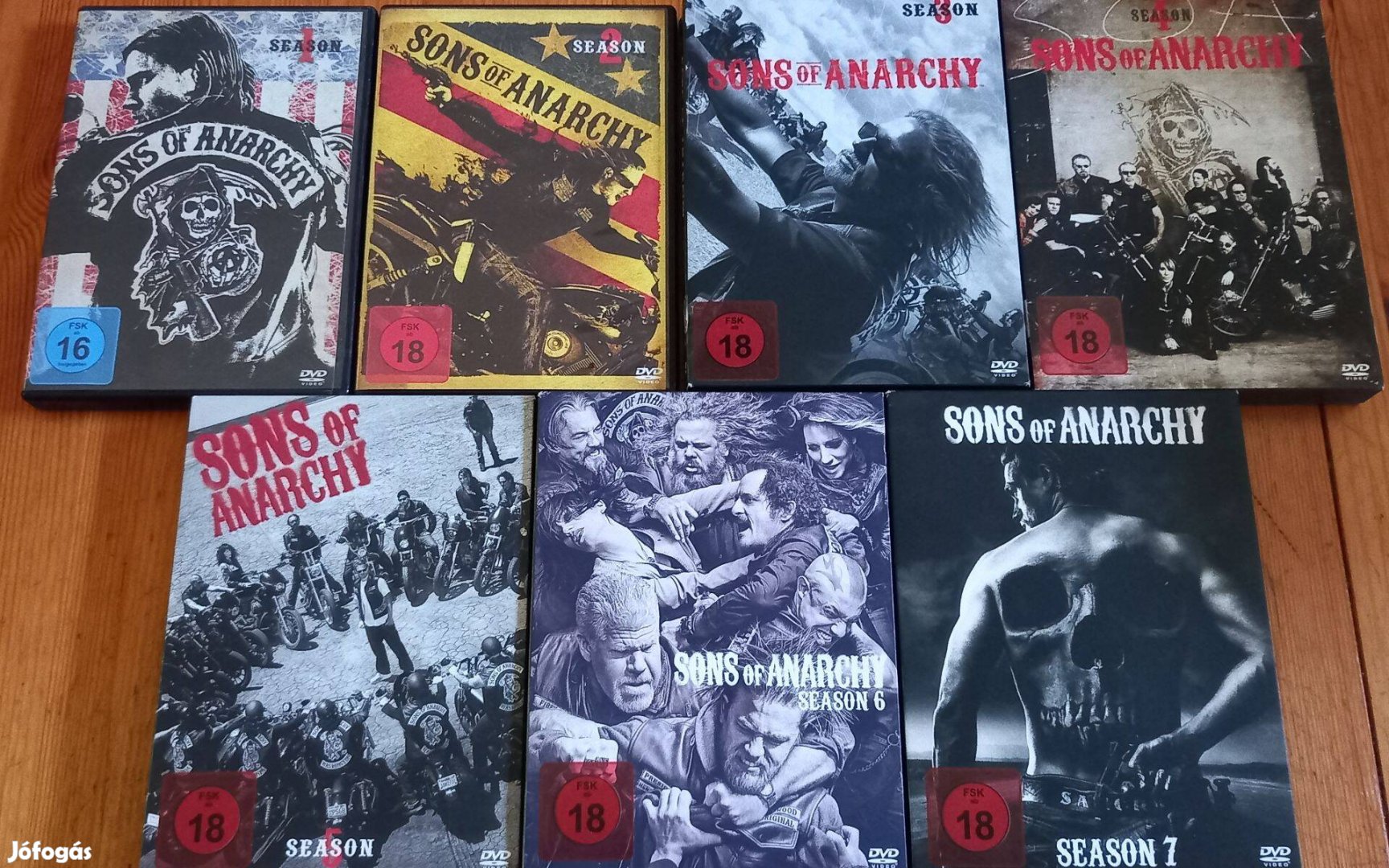 Son of Anarchy DVD film sorozat