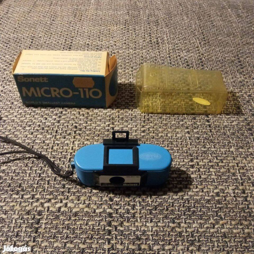 Sonett Micro 110 Japán retró filmes fényképezőgép