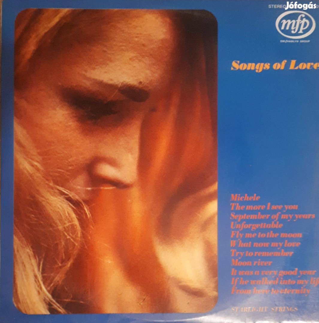 Songs of Love, szerelmes dalok, romantikus LP, bakelit