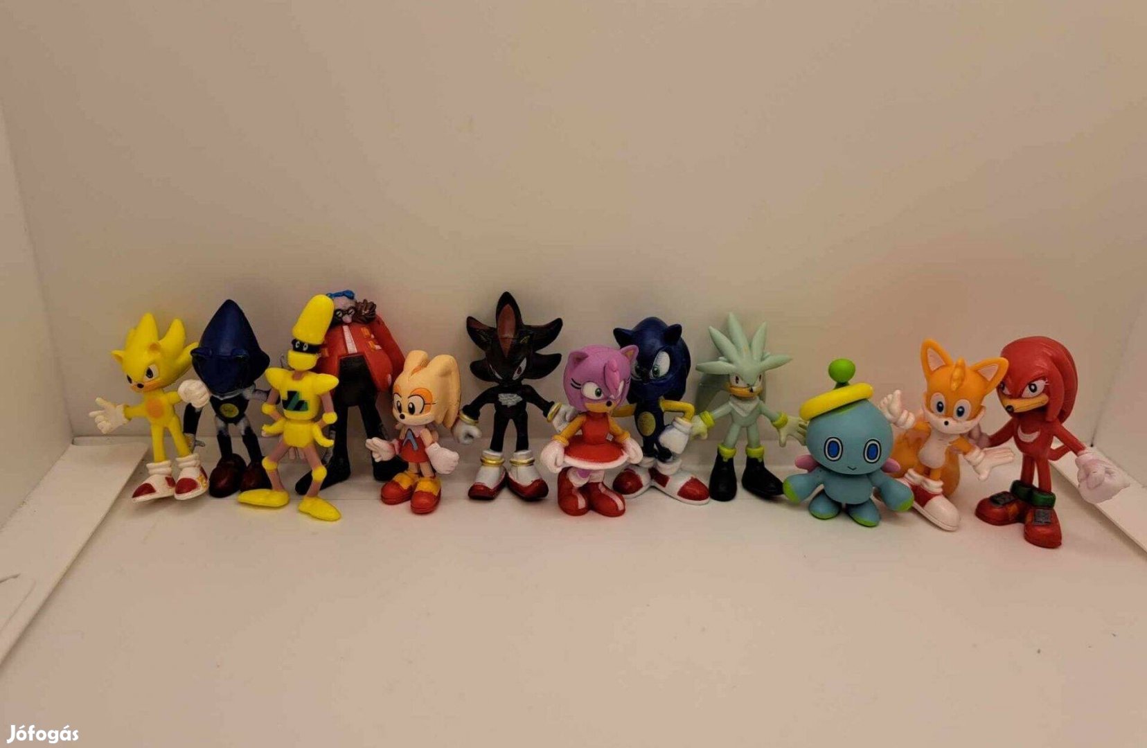 Sonic 12 Darabos Figura