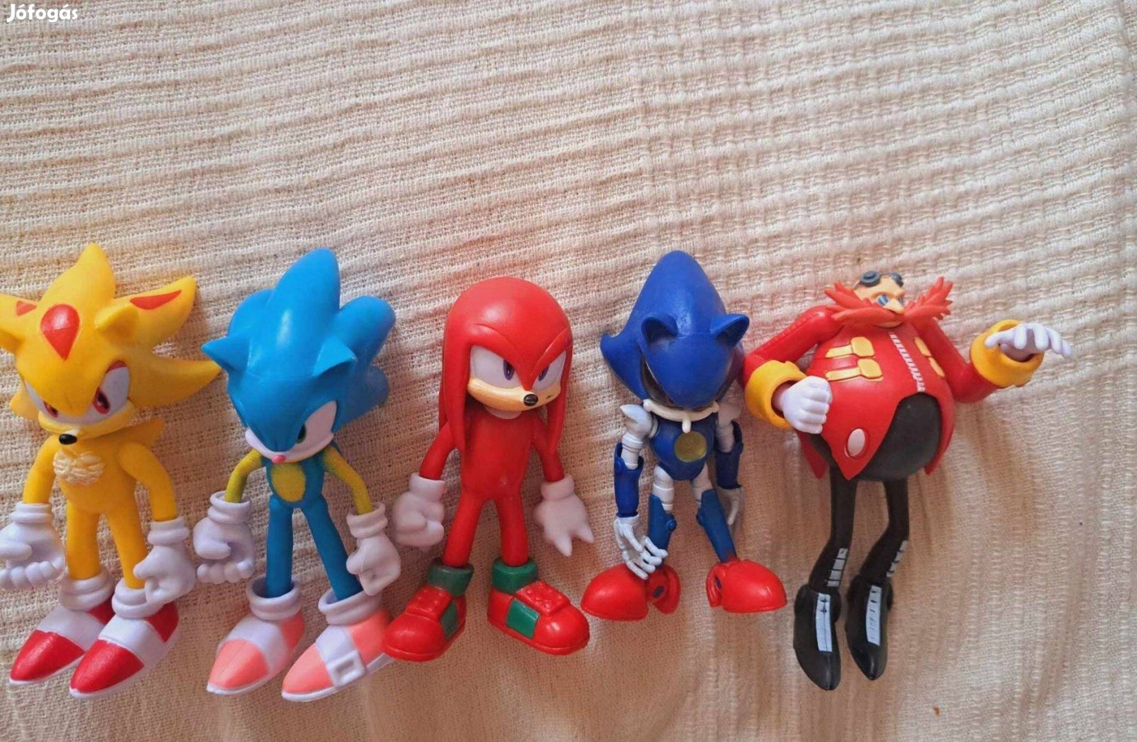 Sonic 5 darabos figura készlet