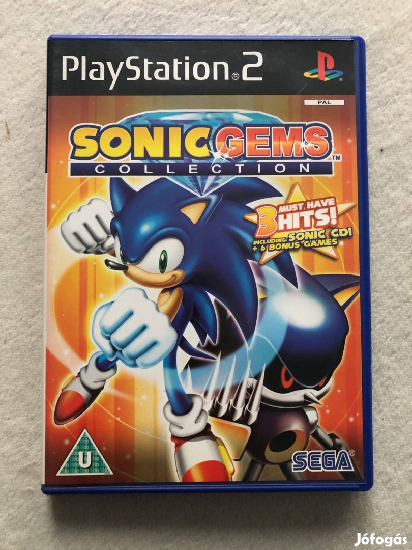 Sonic Gems Collection Ps2 Playstation 2 játék