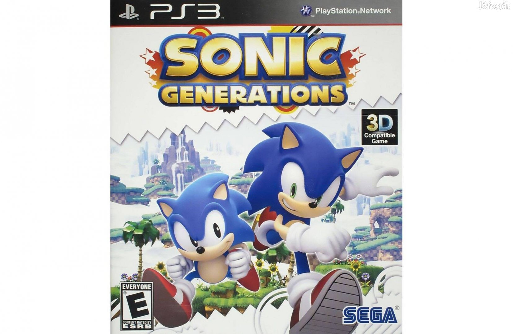 Sonic Generations Ps3 lemezes játék