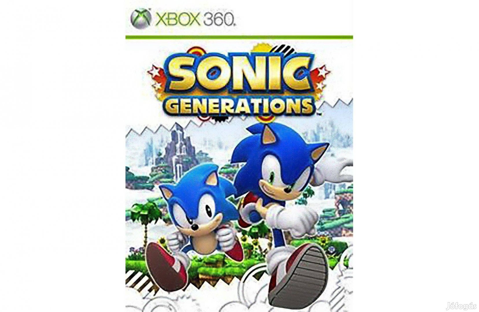 Sonic Generations Xbox 360 lemezes játék