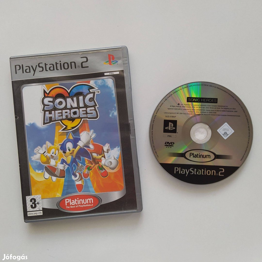 Sonic Heroes PS2 Playstation 2