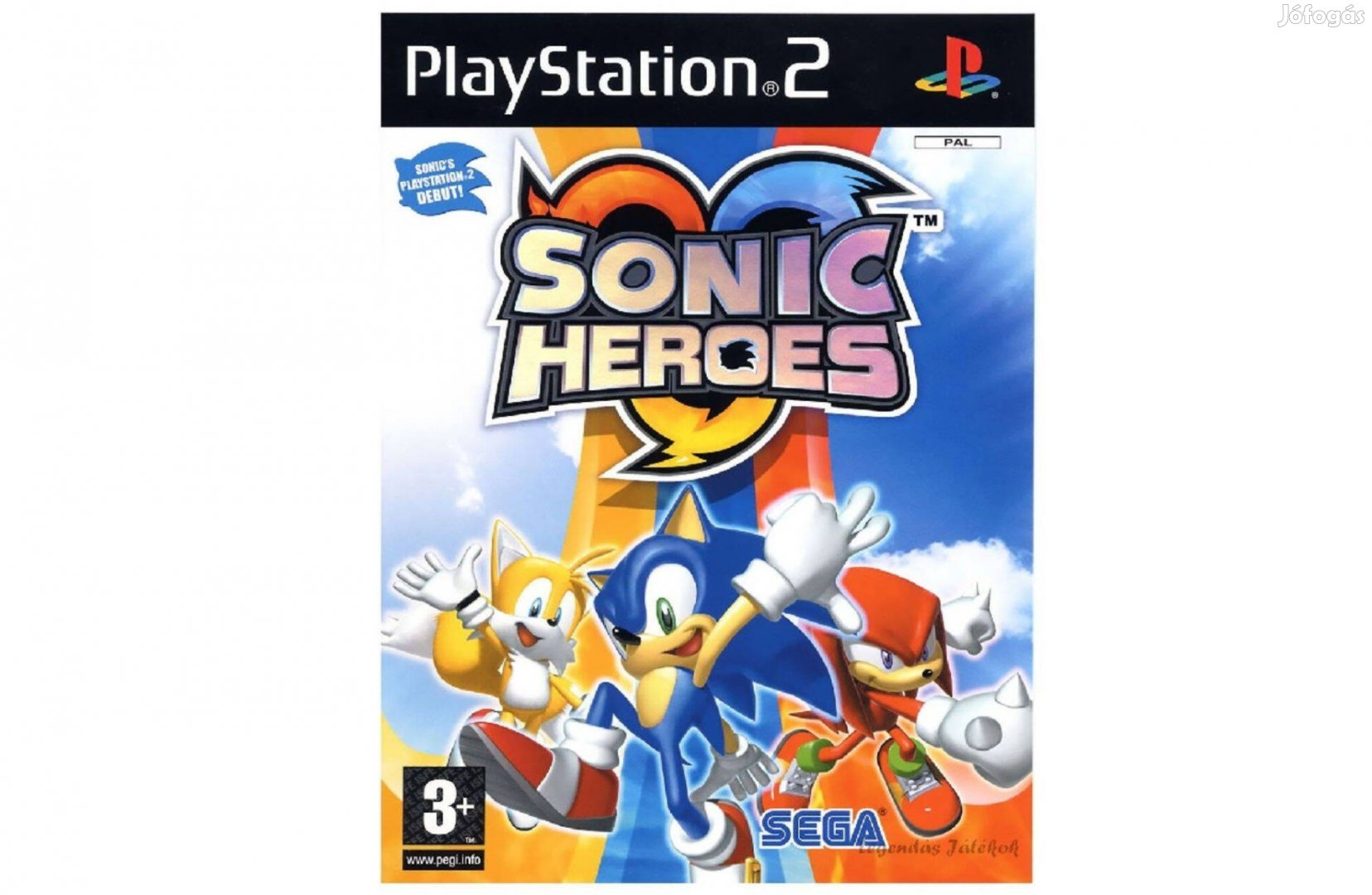 Sonic Heroes - PS2 játék, használt
