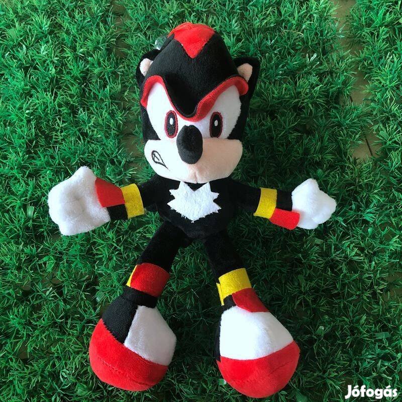 Sonic Shadow Sündisznó plüss 27 cm Új Készleten Hedgehog