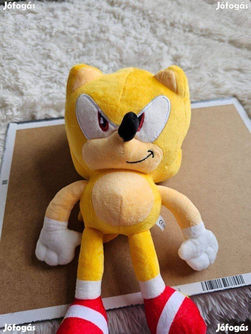 Sonic The Hedgehog 30 cm plüss új cimkés